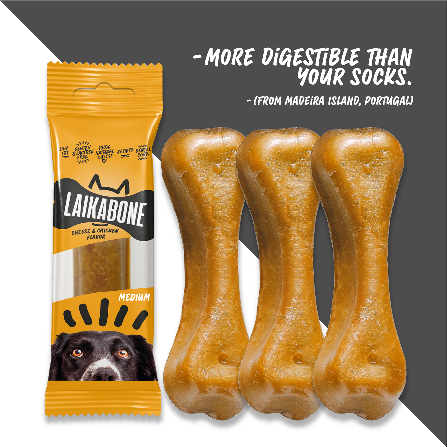 Dog Treats Cheese & Chicken chews( BOX )