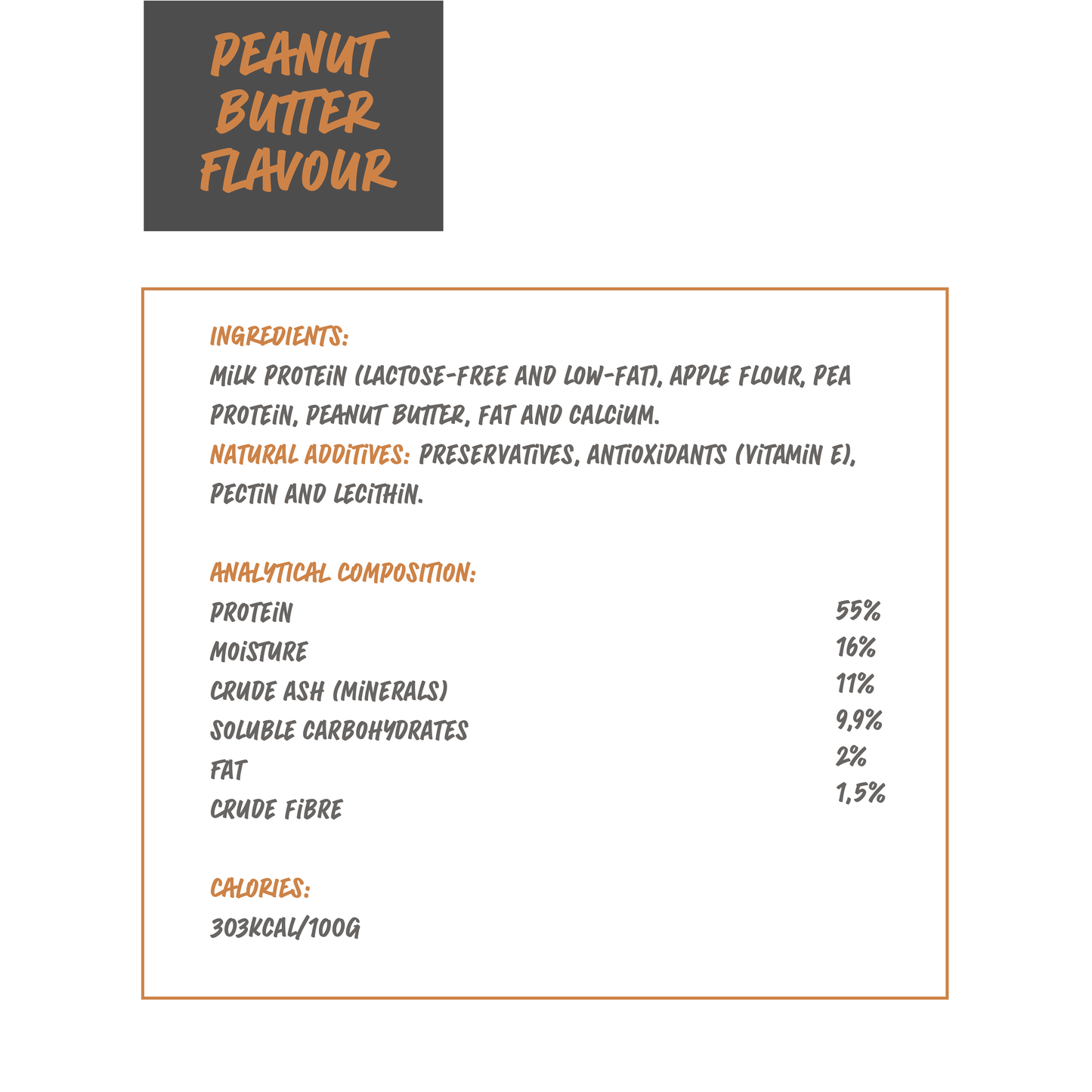 Dog Treats Cheese & Peanut Butter chew (BOX)
